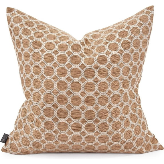 Pyth Gold Geometric Pillow 20x20