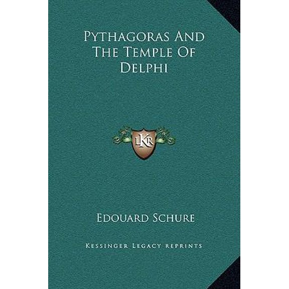Pythagoras and the Temple of Delphi Hardcover