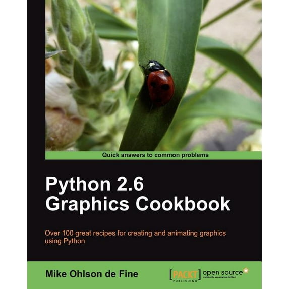 Python 2.6 Graphics Cookbook (Paperback)