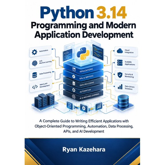 Python 3.14 Programming and Modern Application Development: A Complete Guide to Writing Efficient Applications with Obje, (Paperback)