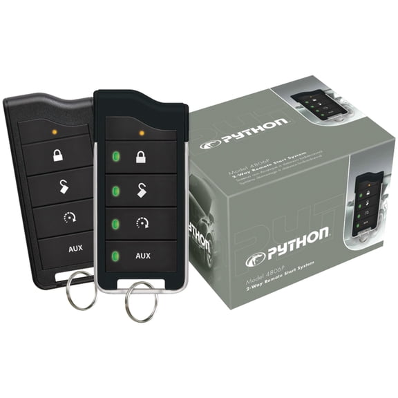 Python 4806P 4806P 2-Way LED Remote-Start System with 1-Mile Range