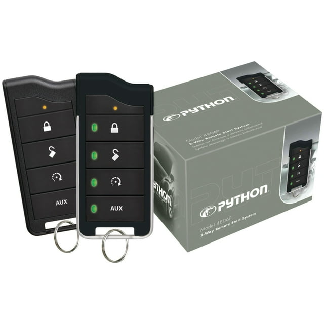 Python 4806P 4806P 2-Way LED Remote-Start System with 1-Mile Range ...