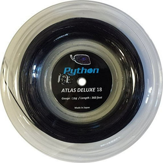 Python Atlas Deluxe Racquetball String Reel (Black, 17g) (360 ft.)