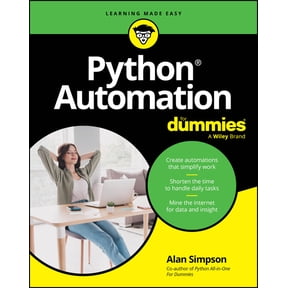 Python Automation for Dummies, (Paperback)