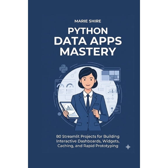Python Data Apps Mastery: 80 Streamlit Projects for Building Interactive Dashboards, Widgets, Caching, and Rapid Prototy, (Paperback)