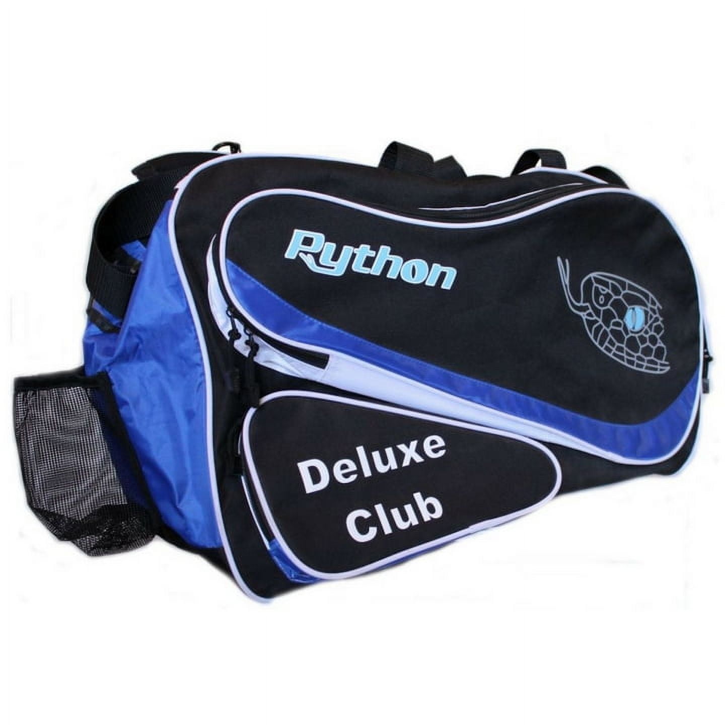 Python Deluxe "Club" Racquetball Bag Series (Black/Blue & Black Red ...