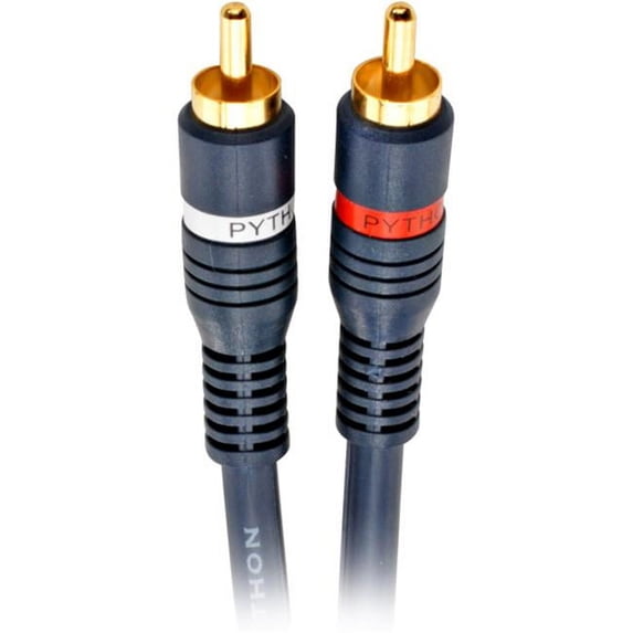Python Dual-RCA Audio Cable