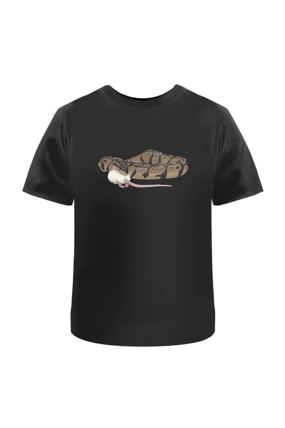 Python Eating Mouse' Unisex T-Shirt - 100% Cotton (S-XXL) (TA038598)