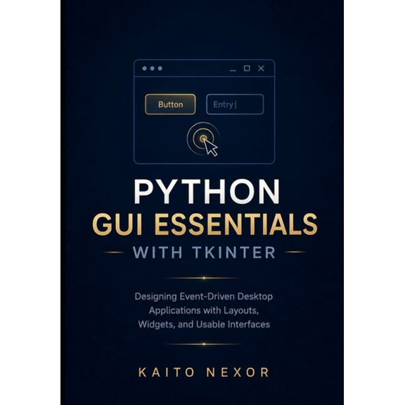 Python GUI Essentials with tkinter: Designing Event-Driven Desktop Applications with Layouts, Widgets, and Usable Interf, (Paperback)