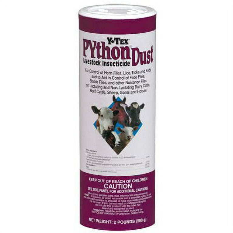 Python Insect and Pest Repellent Dust Shaker Can, 2 lb
