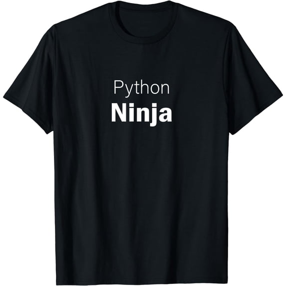 Python Ninja Software Development - Funny Coding Programming T-Shirt