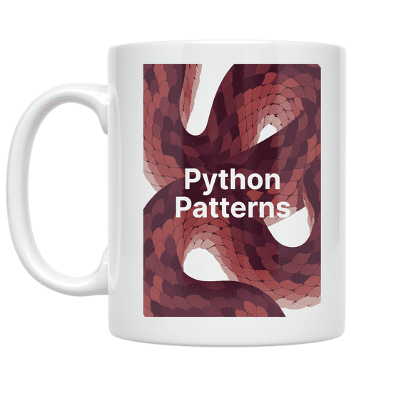 Python Patterns Design - Snake Lover - 11 oz Ceramic Coffee Mug