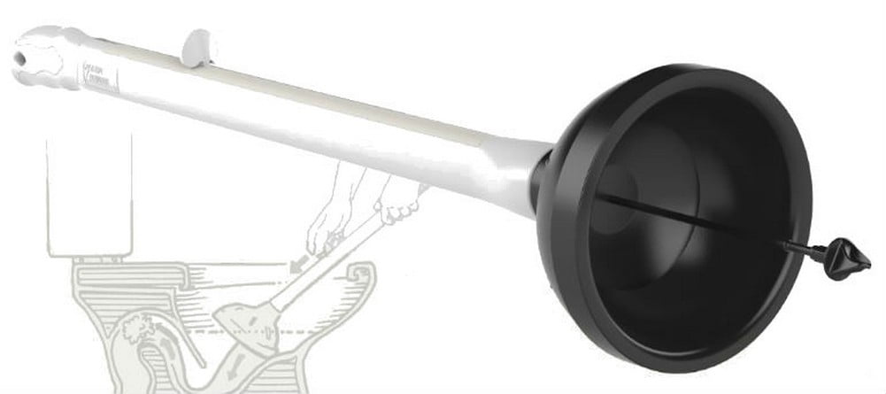 Python Plunger Toilet Bowl Plunger & Drain Plunger with Rotating Snake ...