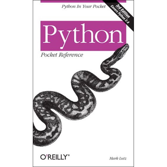 Pre-Owned Python Pocket Reference (Pocket Reference (O'Reilly)) (Paperback) 0596009402 9780596009403