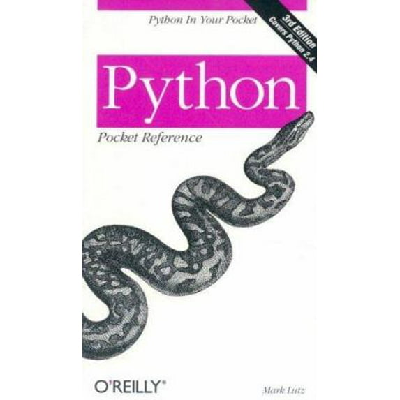 Pre-Owned Python Pocket Reference (Pocket Reference (O'Reilly)) (Paperback) 0596009402 9780596009403