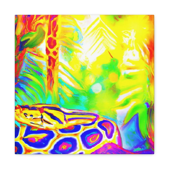 Python Pop Portrait - Canvas
