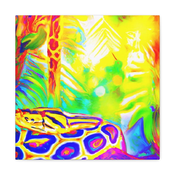 Python Pop Portrait - Canvas