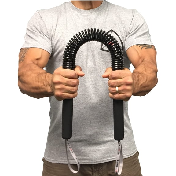Python Power Twister Bar - Upper Body Exercise For Chest Shoulder Forearm Bicep And Arm Strengthening Workout Equipment By