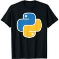 thumbnail image 1 of Python Programming Language, Software Code Computer Science T-Shirt, 1 of 5