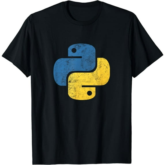 Python Programming Logo for Programmers T-Shirt