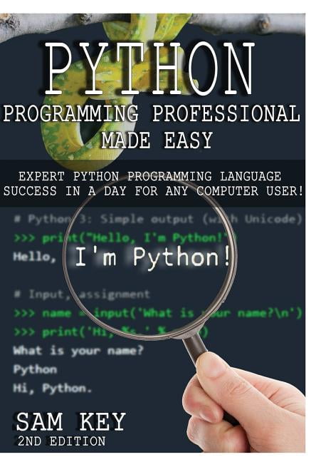 Python Programming Professional Made Easy (Hardcover) - Walmart.com