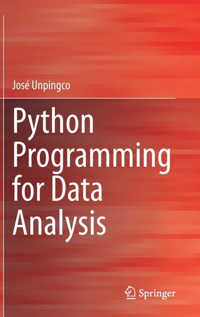 Python Programming for Data Analysis, (Hardcover) - Walmart.com