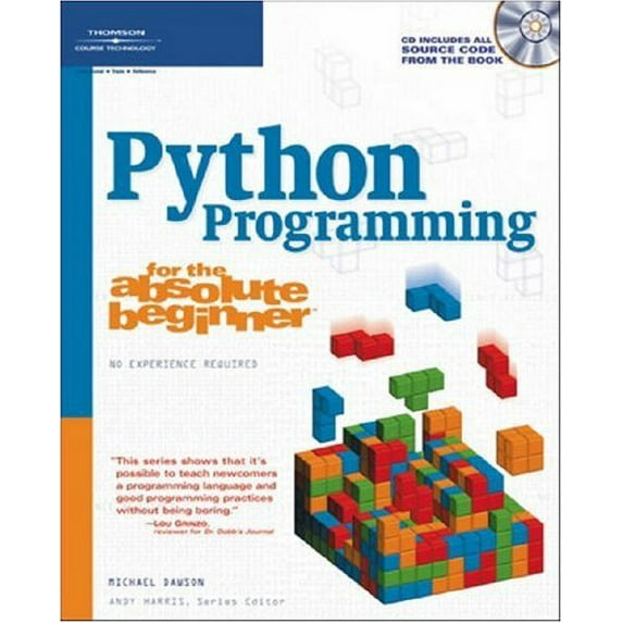 Pre-Owned Python Programming for the Absolute Beginner (Paperback) 1592000738 9781592000739