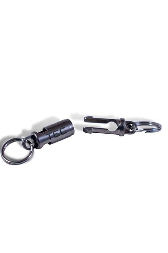 Python-QR Titanium Quick Release Keychain Clip