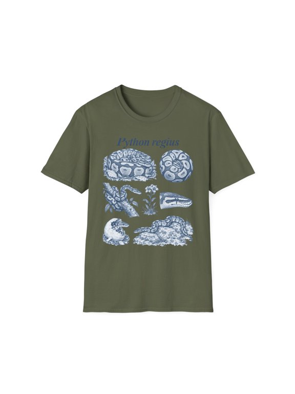 Python Regius Ball Python Snake Graphic T-Shirt
