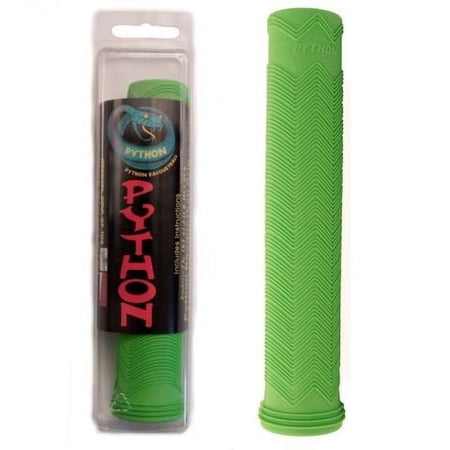 Python Replacement Rubber Racquetball Grip (Slip On, Resists Slipping from Sweat, Durable) - (LIME)