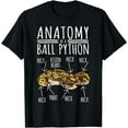 thumbnail image 1 of Python Snake Owner - Anatomy Of A Ball Python T-Shirt, 1 of 3