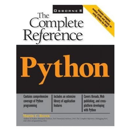 Complete Reference: Python: The Complete Reference (Paperback)