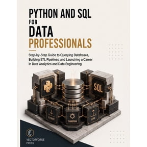 Python and SQL for Data Professionals: Step-by-Step Guide to Querying Databases, Building ETL Pipelines, and Launching a, (Paperback)