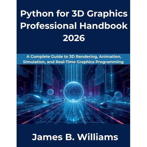 Python for 3D Graphics Professional Handbook 2026: A Complete Guide to 3D Rendering, Animation, Simulation, and Real-Tim, (Paperback)