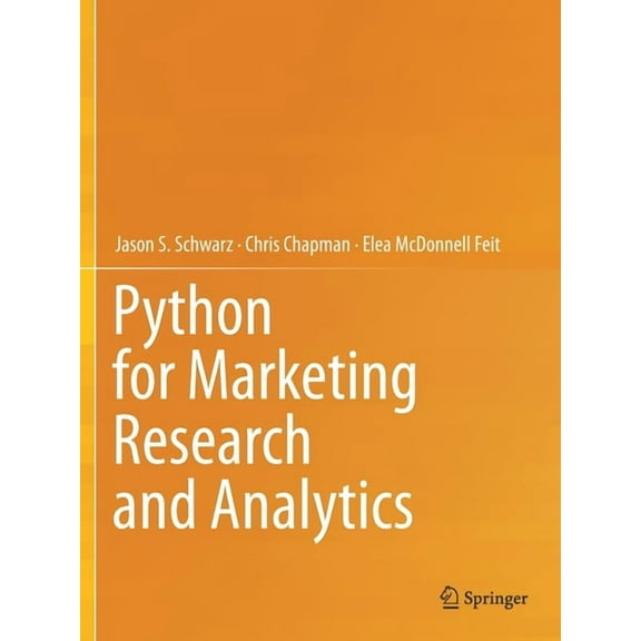 Python for Marketing Research and Analytics, (Paperback)