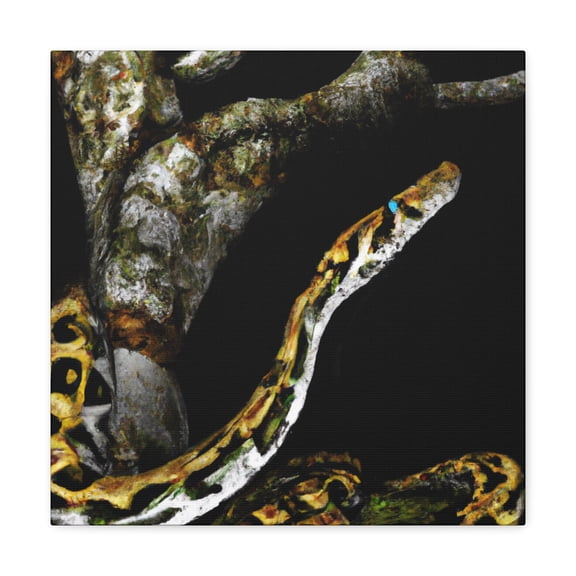 Python's Surreal Majesty - Canvas