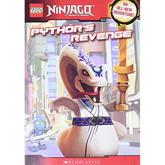 Pre-Owned Pythor's Revenge Lego Ninjago Chapter Book, by Meredith Rusu, (Paperback), English
