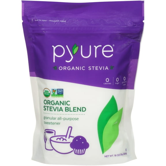 Pyure Organic Stevia Blend Granular All-Purpose Sweetener, 16 Oz