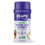 Pyure Organic Stevia Extract, Single Ingredient Powdered Sweetener, Sugar Substitute, 1,000 Servings per Container, 0.9 Ounce