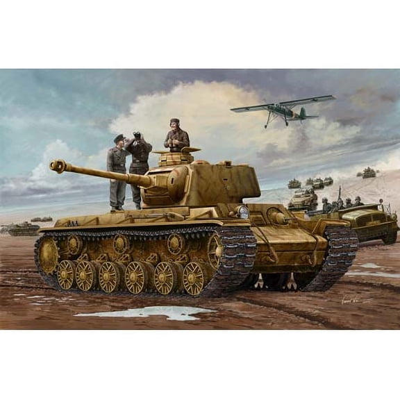 Pz.Kpfm Kv-1 756r Tank 1:35