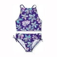 thumbnail image 1 of Pzocapte 2T Girls SwimsuIt Youth Girls SwimsuIt Halter Girls' Outfits Sport Tankini Beach Daisy 2-Piece SwimsuIt Girls Swimwear Baby Bathing SuIt 2T Girls SwimsuIt Sporty Style, Beach Style Little, 1 of 4
