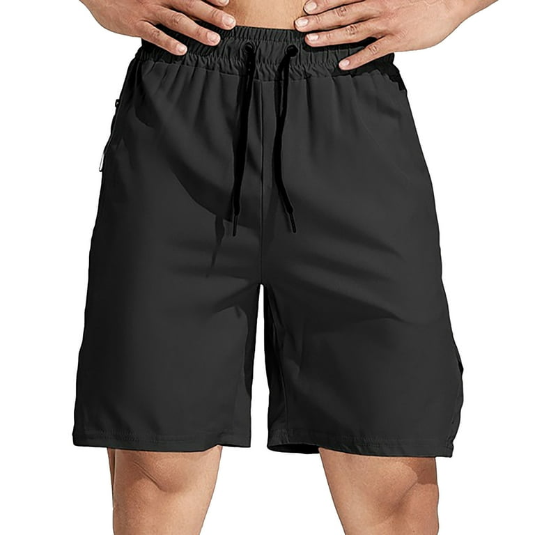 Pzocapte 4 of July Men s Swim Trunks Men Boardshorts Solid Color Light Board Shorts Pull on Tie Cotton Men s Swim Trunk Suitable for Casual Activity Board Shorts Men s Men Swim Walmart