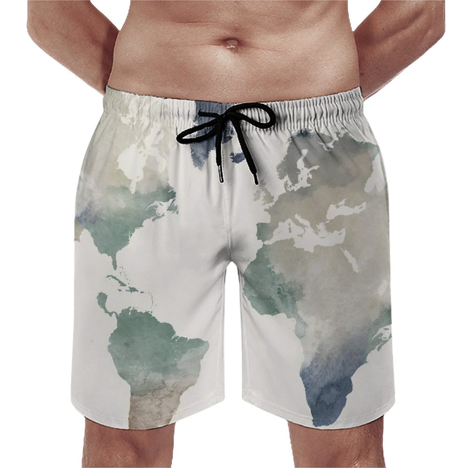 Pzocapte Father's Day Gifts for Men Swimming Trunks for Men Inch Swim