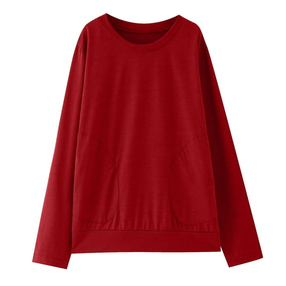 Pzocapte Gifts for 6 Year Old Girl Crop Tops for Girls Kids Toddler Baby Girls Spring Autumn Solid Long Sleeve Tshirt Hoodie Toddler Girl Shirts Princess for Girls 4-6 Girls Tops Size 14-16