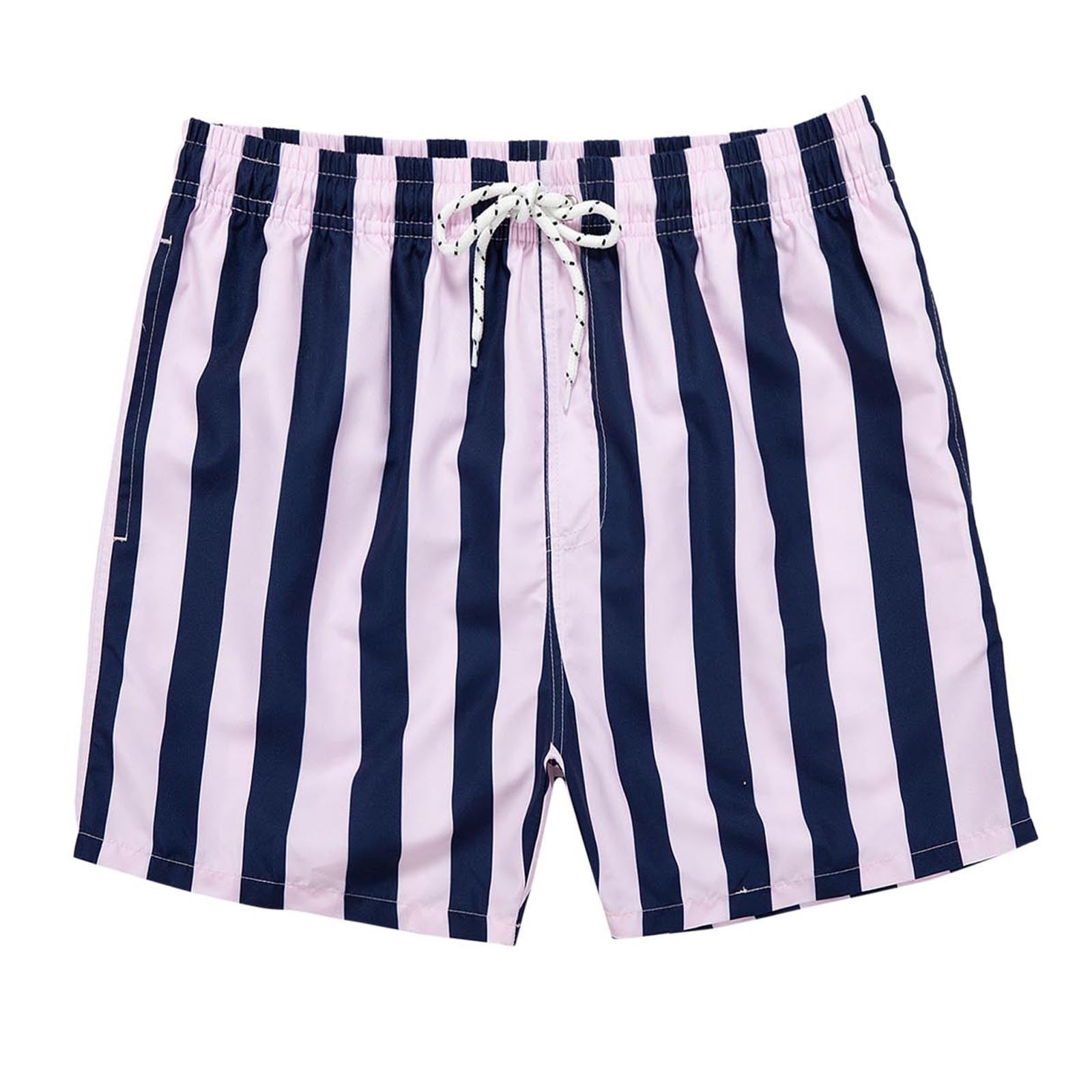 Pzocapte Independence Day Two Swimming Shorts for Men Waist Mens