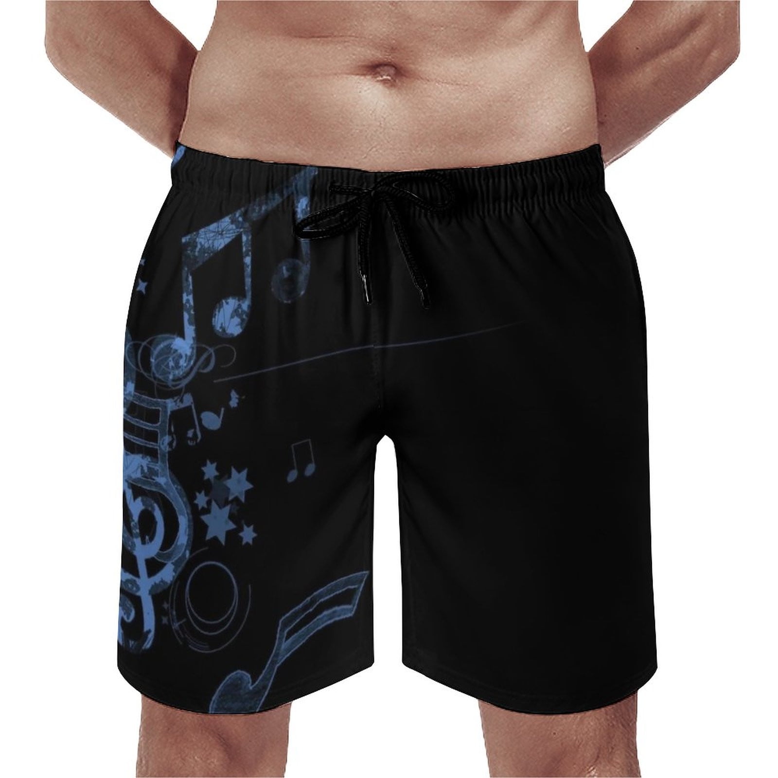 Men's Swim Trunks Without Mesh Lining Pzocapte Indpendece Day Board Shorts Men's Black Mens Tropical Swim