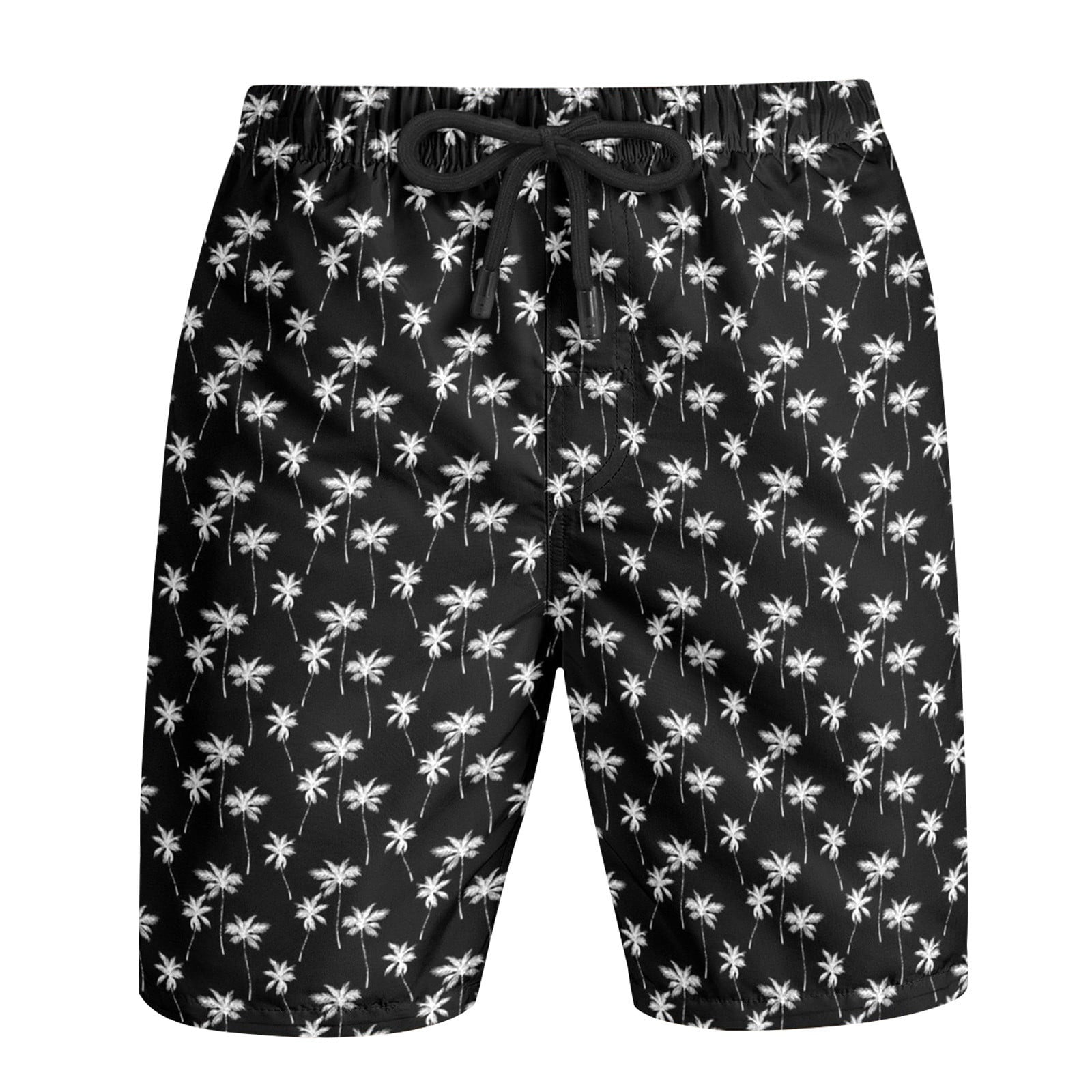 Pzocapte Men's Beach Pants Short Cargo Pants Solid Stitching Pocket ...