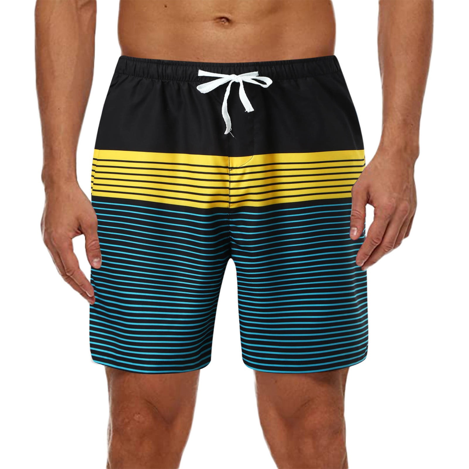 Pzocapte Mens Dissolvable Swim Trunks Mens Swim 2024 Sports Surfing