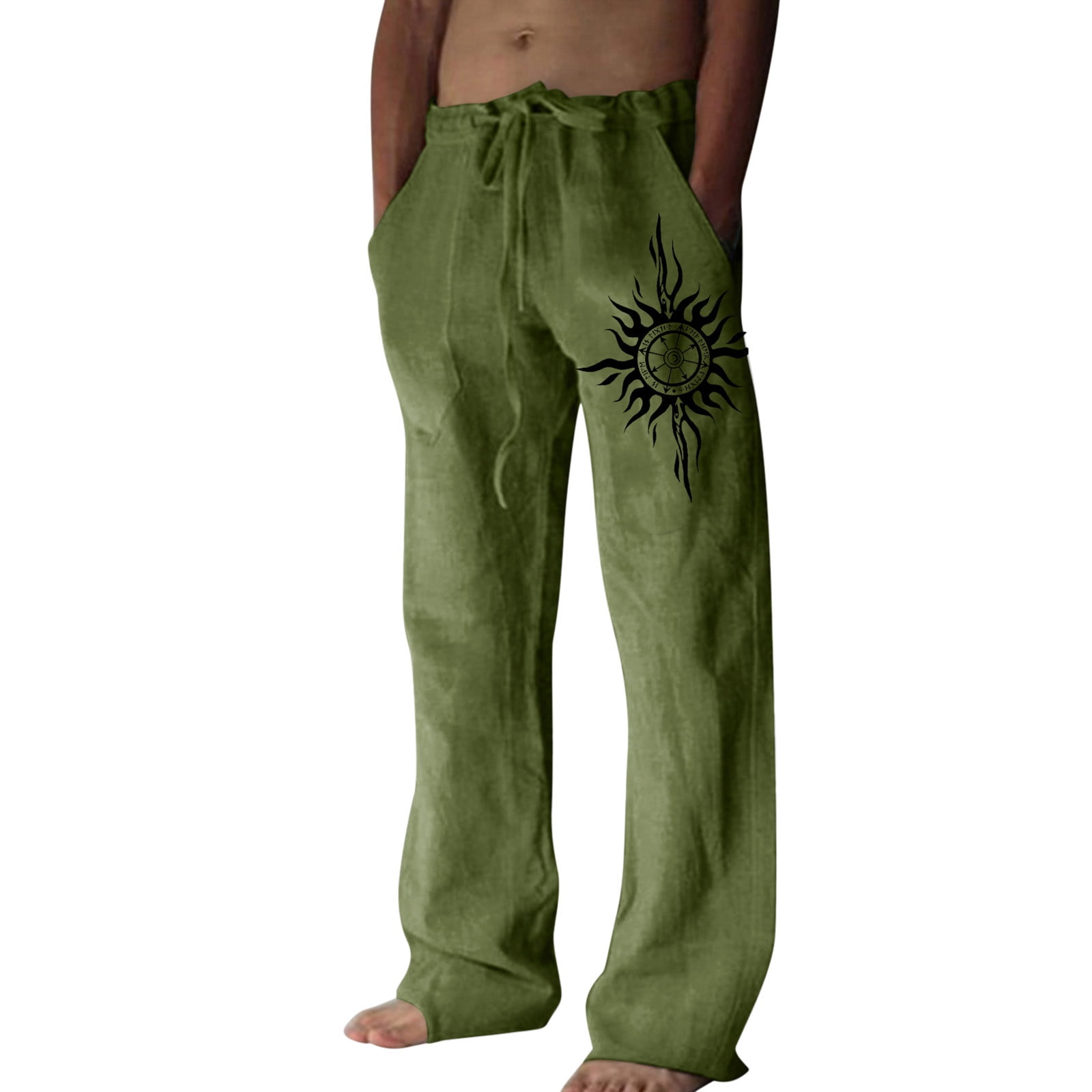 Denali Men's Flex Waistband Travel Pant, Straight Fit