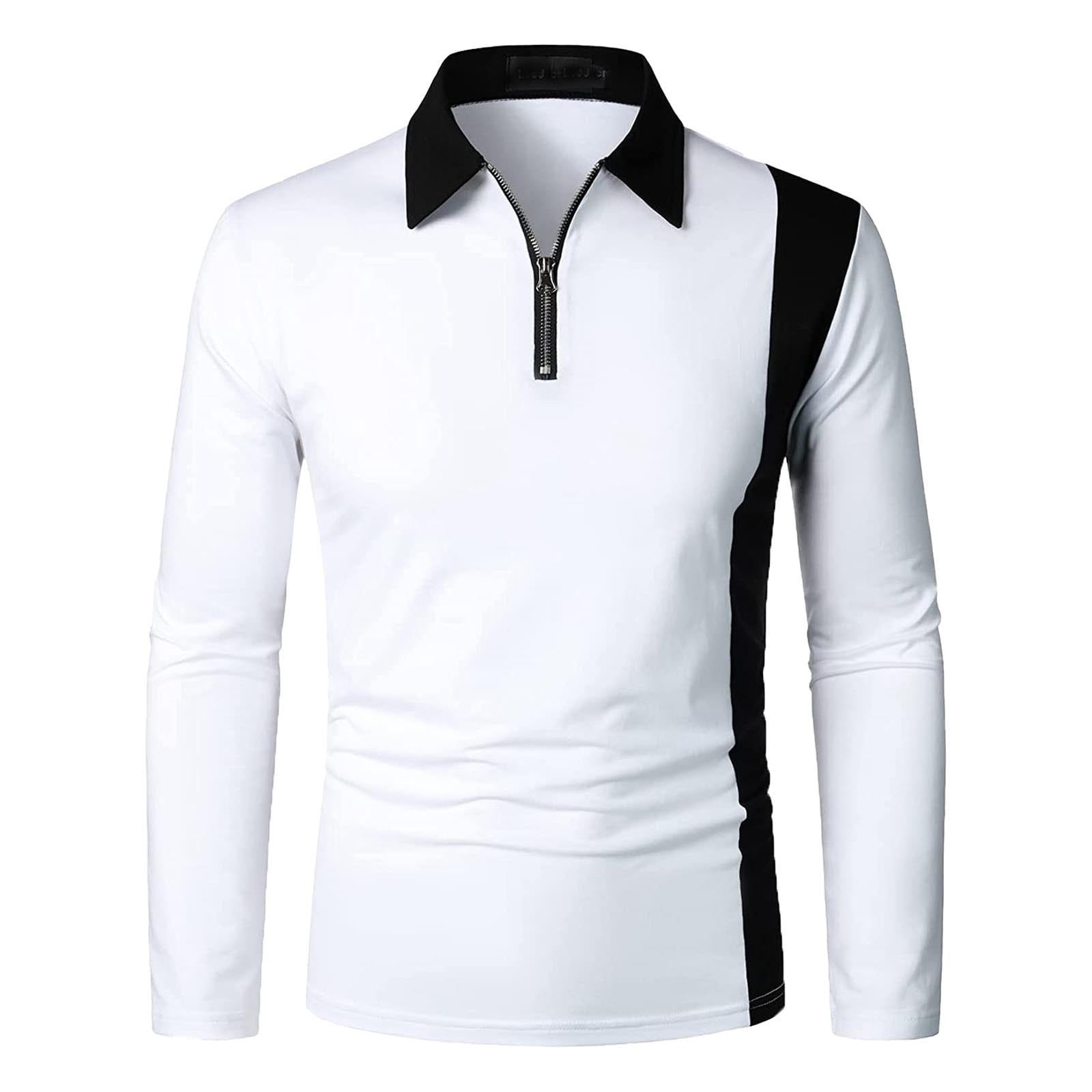 Pzocapte Short Sleeve Shirts For Men Polo Shirts For Men Men'S Golf